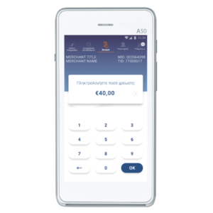 A50 Ασύρματο Android MiniPOS